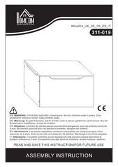 Homcom 311-019 Instrucciones De Montaje