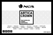 NGS ARTICA CROWN Manual De Instrucciones