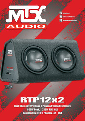 MTX Audio RTP12x2 Manual De Usuario