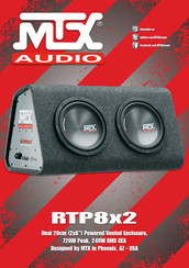 MTX Audio RTP8x2 Manual De Usuario