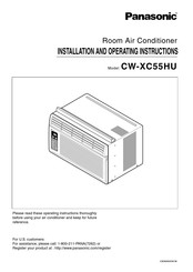 Panasonic CW-XC55HU Instrucciones De Instalación Y  Operación