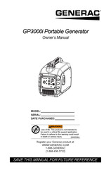 Generac G0071290 Manual Del Propietário