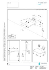 Pressalit Care R5510 Manual De Instrucciones