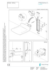 Pressalit Care R7410 Manual De Instrucciones