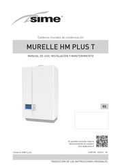 Sime MURELLE HM PLUS T Manual De Uso, Instalación Y Mantenimiento