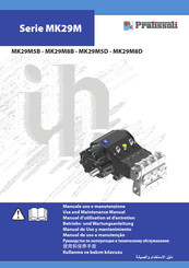 Pratissoli MK29M5D Manual De Uso Y Mantenimiento