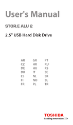 Toshiba STOR.E alu 2 Manual De Instrucciones