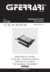 TREVIDEA G10126 Manual Del Usuario