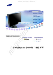 Samsung SyncMaster 940NW Manual Del Usuario