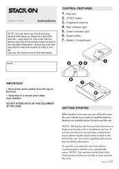 STACK-ON PC-650-B Manual De Instrucciones