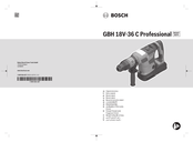 Bosch GBH 18V-36 C Professional Manual Original