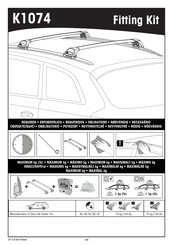 Yakima K1074 Instrucciones De Montaje