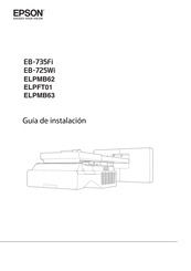 Epson ELPMB62 Guia De Instalacion