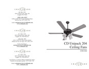 Craftmade CD Unipack 204 Manual Del Usuario