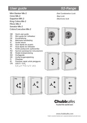 Chubbsafes Senator Mk-2 Guía Rápida De Usuario