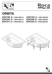 Roca ORBITA A24T201 0 Serie Instrucciones Generales De Instalación