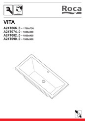 Roca VITA A24T074 0 Serie Instrucciones De Montaje