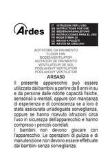 ARDES AR5A50 Instrucciones Para El Uso