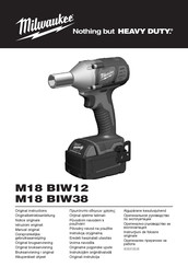 Milwaukee M18 BIW12 Manual Original