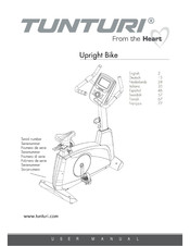 Tunturi Upright Bike Manual De Instrucciones