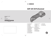 Bosch GOP18V-28 Manual Original