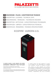 Palazzetti ECOFIRE AURORA U.S Manual Del Usuario