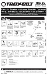 Troy-Bilt TB80 EC Manual Del Operador