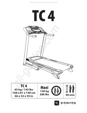 Domyos TC 4 Manual De Instrucciones