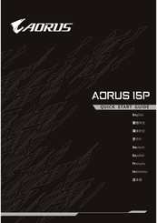 AORUS 15P Guia De Inicio Rapido