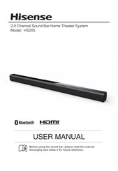 Hisense HS205 Manual De Usuario