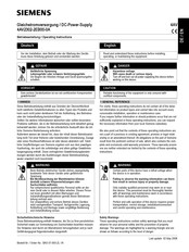 Siemens 4AV2302-2EB00-0A Manual Del Usuario