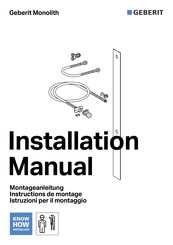 geberit Monolith H101 Manual Del Usuario