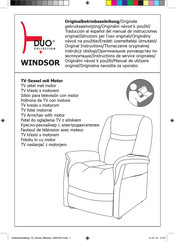 Duo Collection WINDSOR 20401390 Traducción Al Español Del Manual De Instrucciones Original