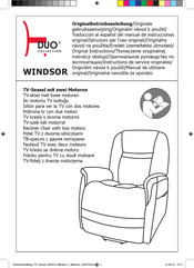 Duo Collection WINDSOR Manual Del Usuario