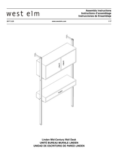 West Elm Linden Instrucciones De Ensamblaje