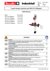 Desoutter D53-12 X/Y CANopen Manual Del Usuario