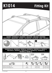 Yakima K1014 Manual De Instrucciones