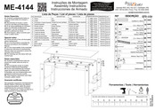 Tecno Mobili ME-4144 Instrucciones De Armado