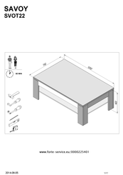 Forte SAVOY SVOT22 Manual Del Usuario