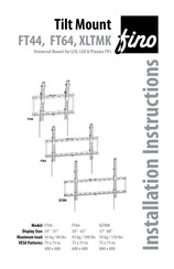 FINO FT64 Instrucciones De Instalación