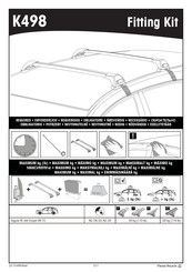 Yakima K498 Manual De Instrucciones