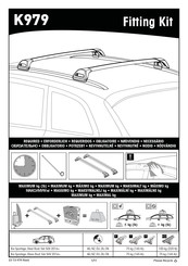 Yakima K979 Instrucciones De Montaje