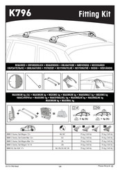 Yakima K796 Manual De Instrucciones