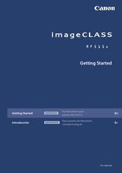 Canon IMAGECLASS MF515 Serie Manual Del Usuario