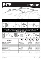 Yakima K670 Instrucciones De Montaje