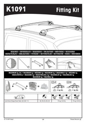 Yakima K1091 Manual De Instrucciones