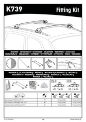 Yakima K739 Manual De Instrucciones