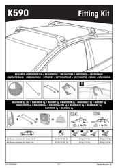 Yakima K590 Manual De Instrucciones