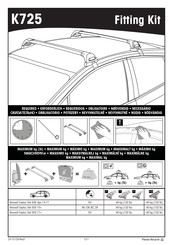 Yakima K725 Manual De Instrucciones