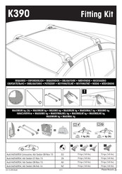 Yakima K390 Manual De Instrucciones